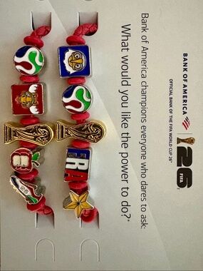 FIFA World Cup 2026 Bracelet Combos With France, World Cup, Soccer & NYC Charms